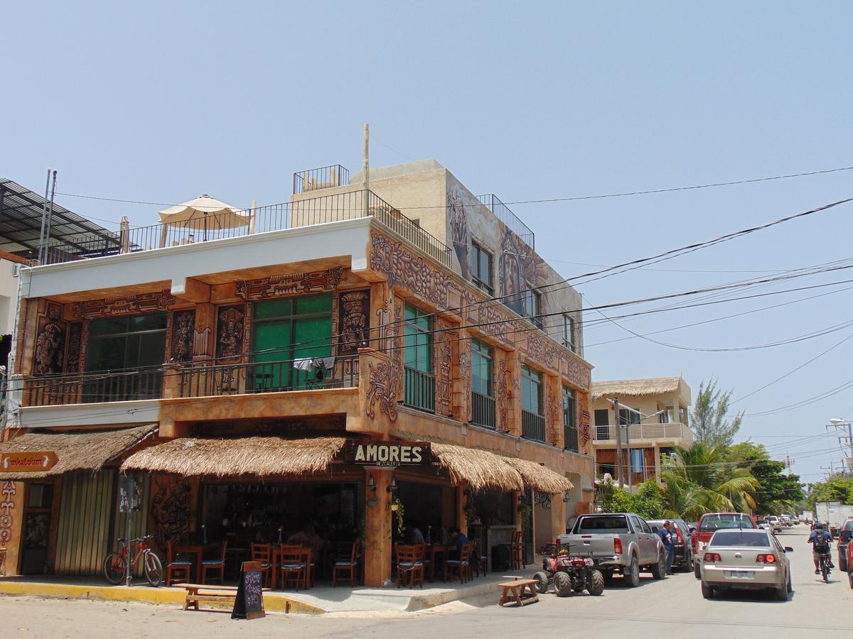 Casa Kopal Hotel Tulum Pueblo Buitenkant foto