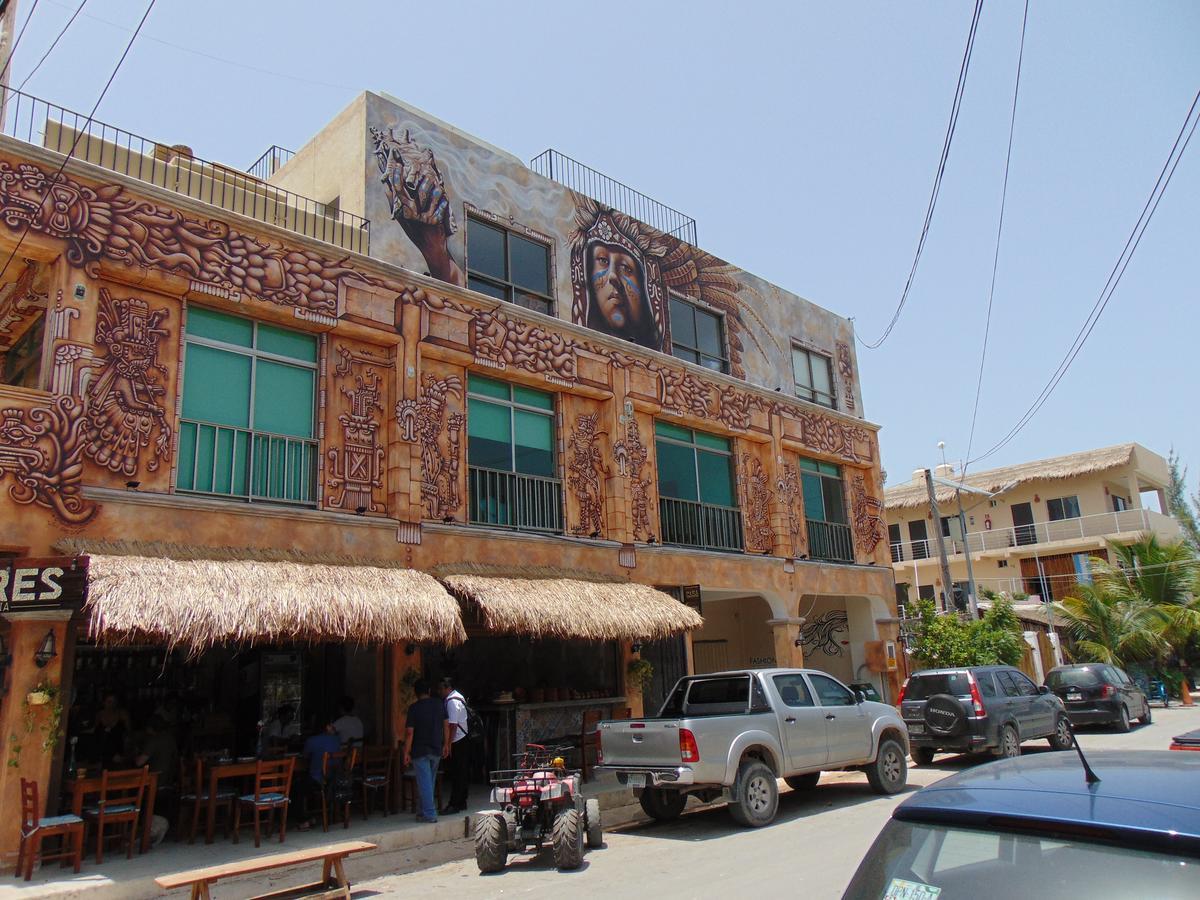 Casa Kopal Hotel Tulum Pueblo Buitenkant foto